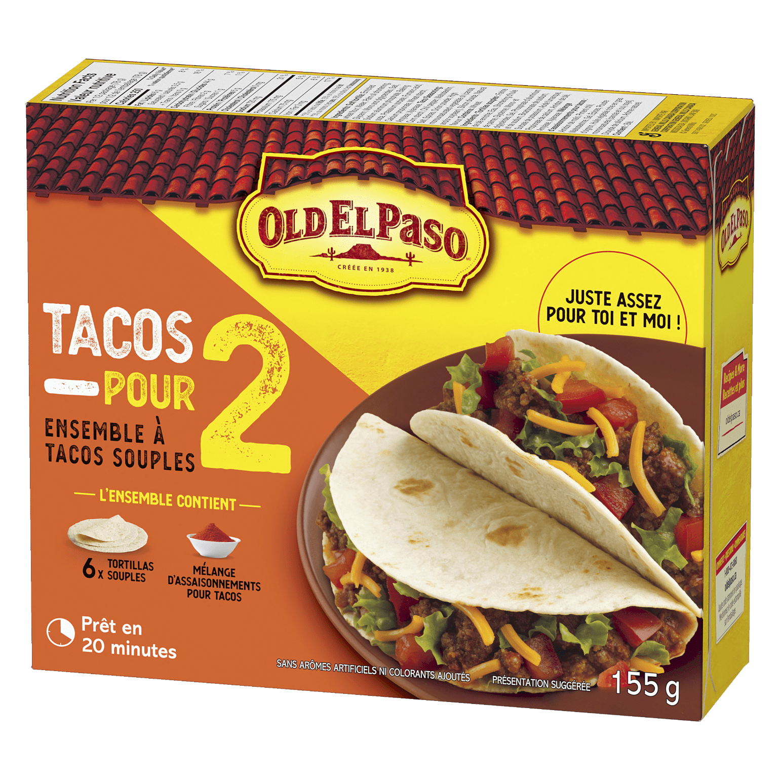 Tacos for Two Soft Taco Dinner Kit